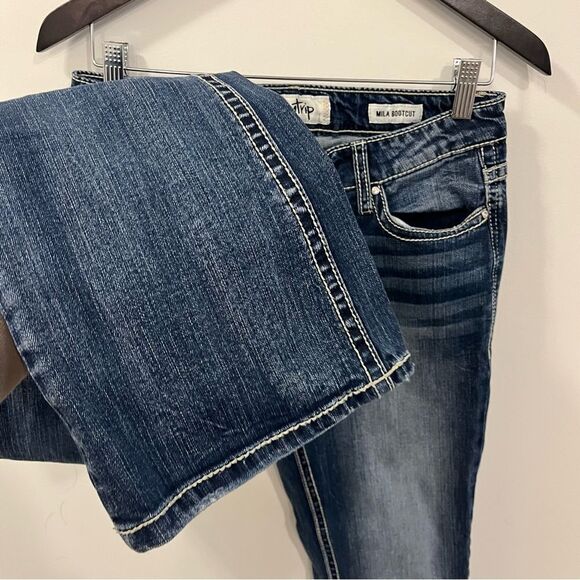 Daytrip Mila Bootcut Jean BKE Size 27 detailed pocket - Picture 5 of 12